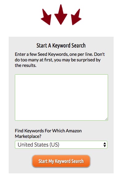 start amazon keyword research