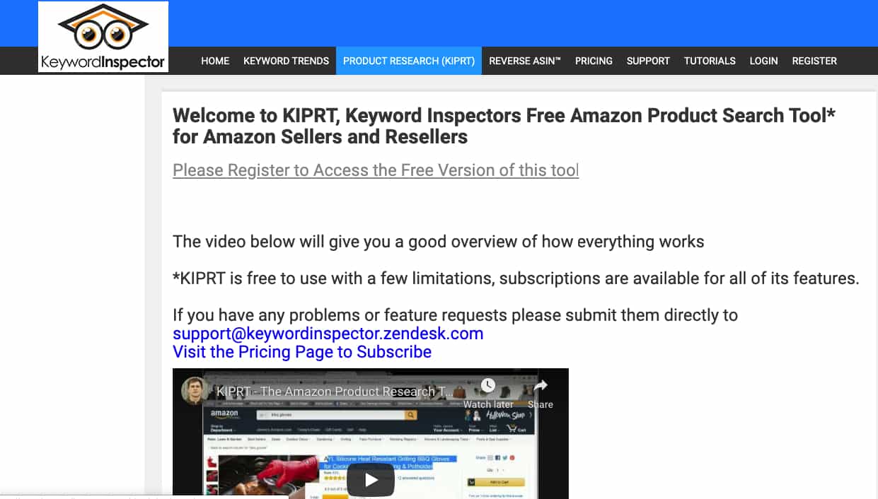 keyword inspector trends tool