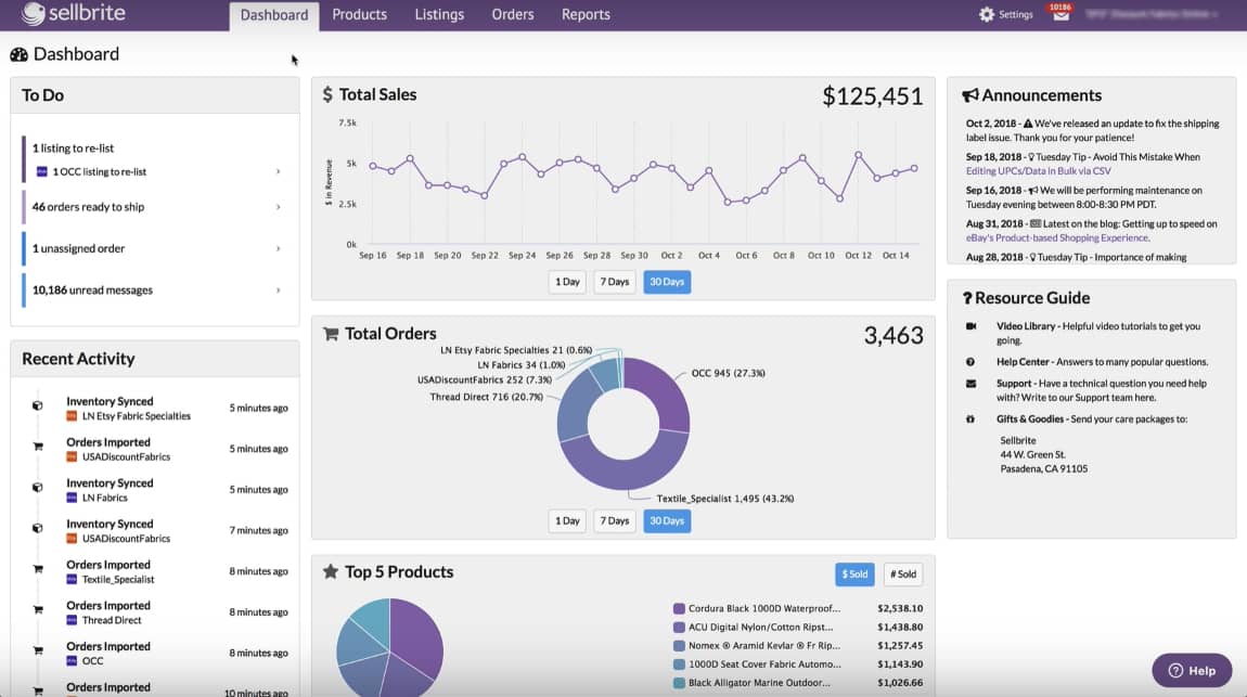 Sellbrite Review [2019]: Overview, Pricing & Features