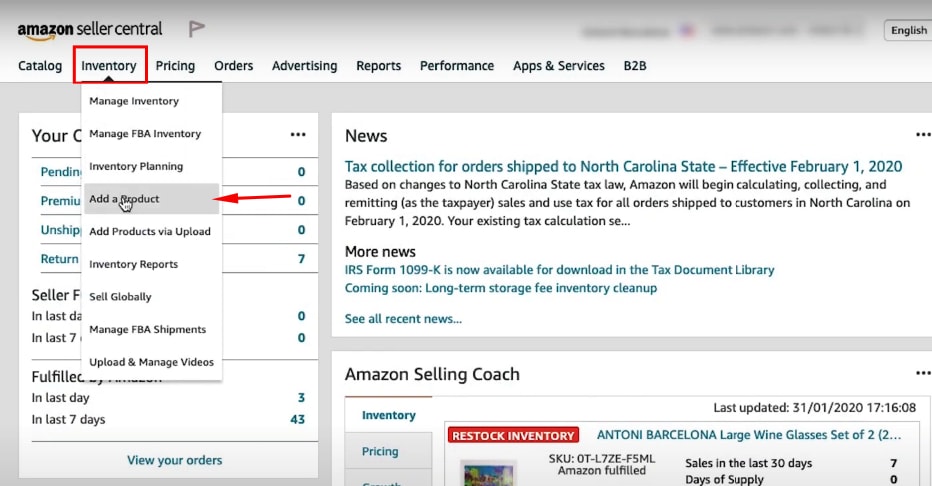 How To Create Your First Product Listing On Amazon   Amazon Seller Central 