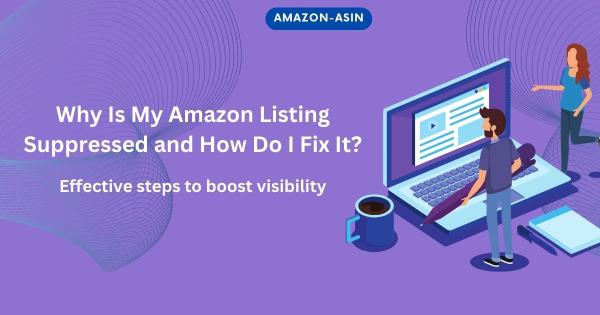 Amazon suppressed listing