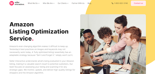 amazon listing optimization services