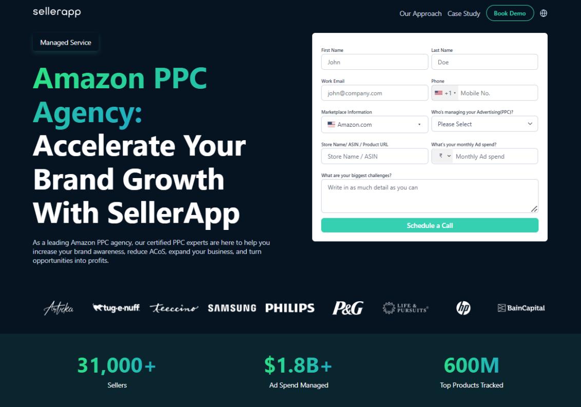 sellerapp amazon ppc agency