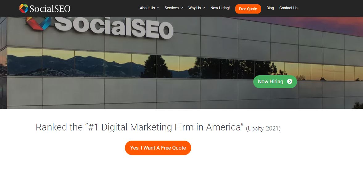 social seo digitial marketing agency 
