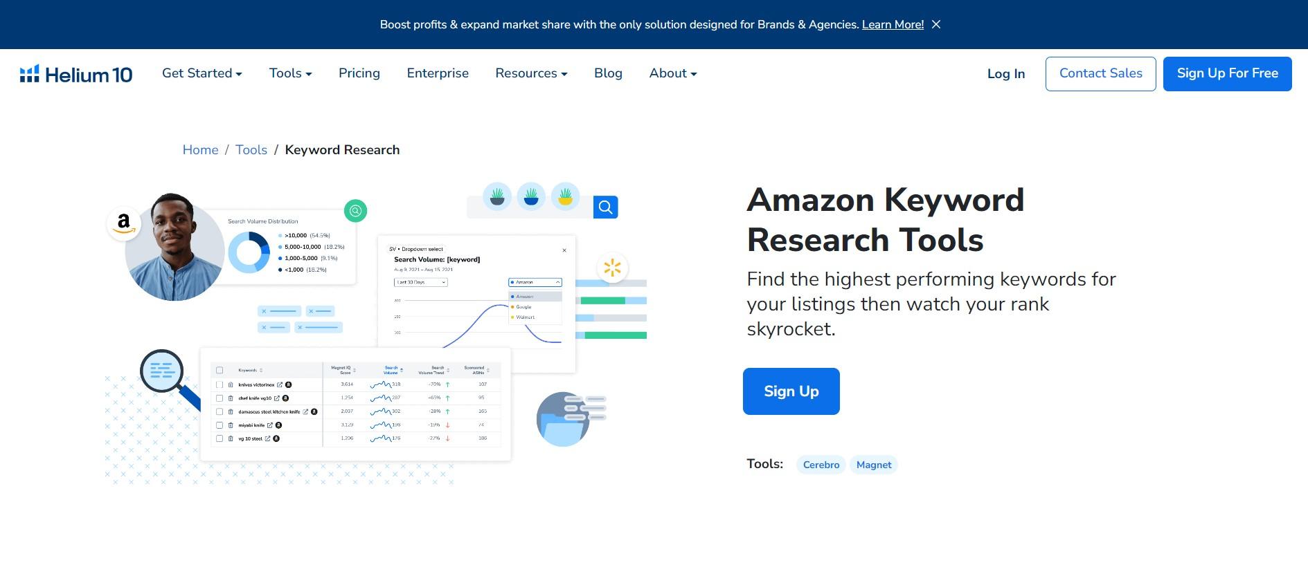 Amazon keyword research tool